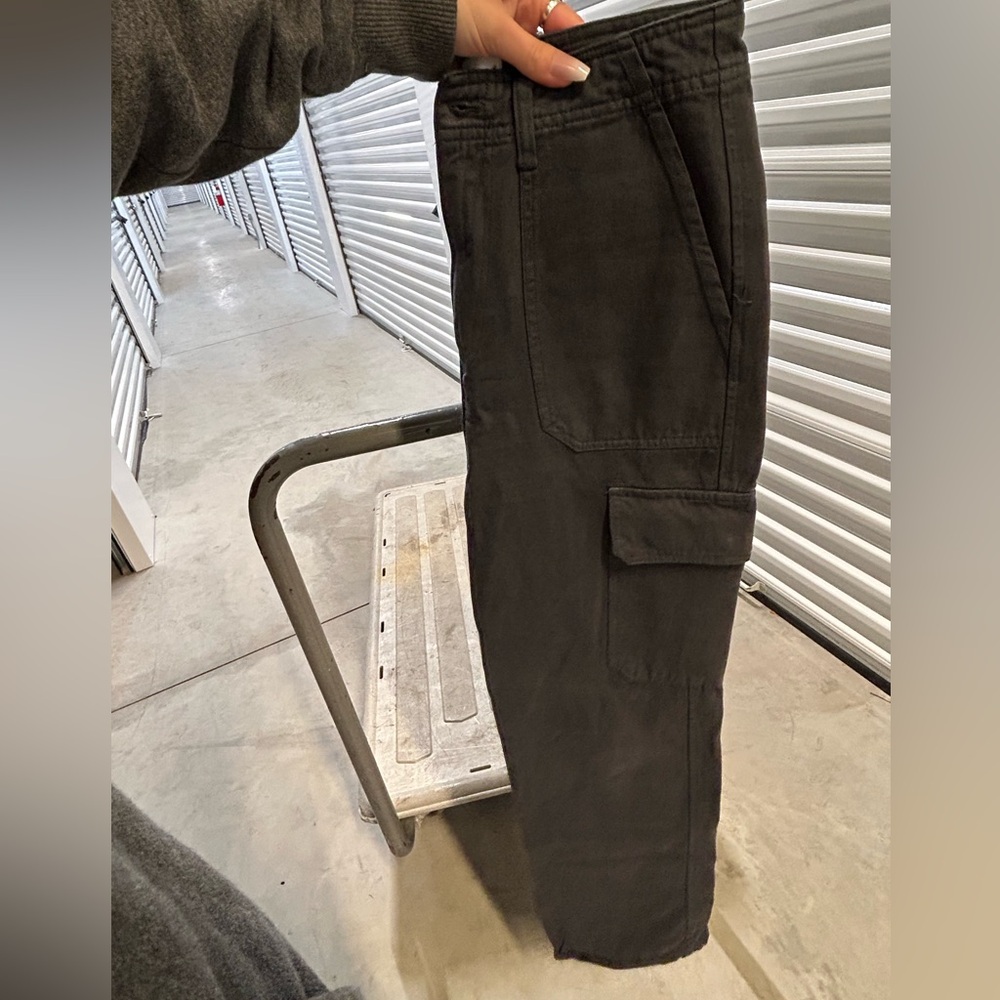 Zara Dark Gray Cargo Pants